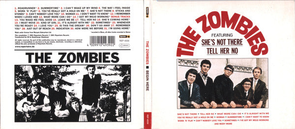The Zombies : Begin Here (CD, Mono, RE)