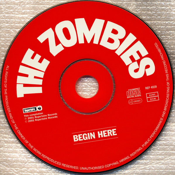 The Zombies : Begin Here (CD, Mono, RE)