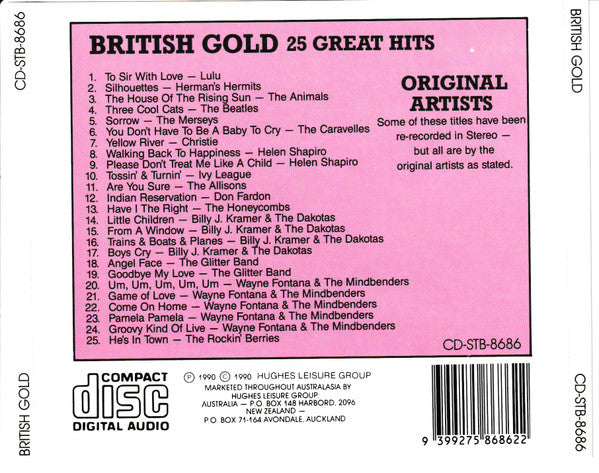 Various : British Gold (CD, Comp)