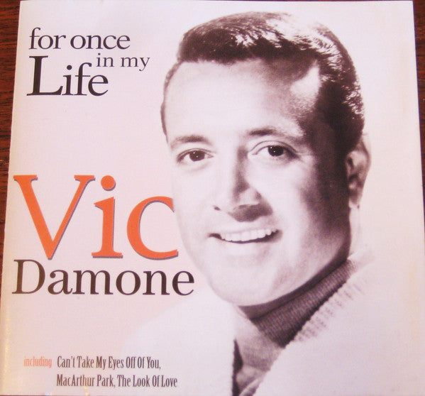 Vic Damone : For Once In My Life (CD, Comp)