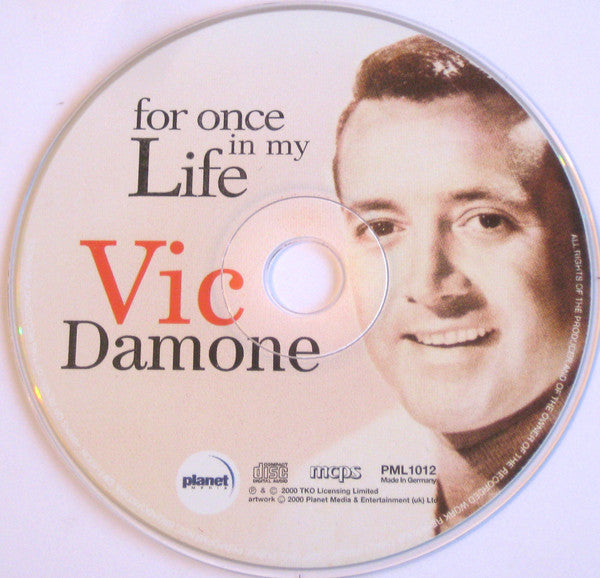 Vic Damone : For Once In My Life (CD, Comp)