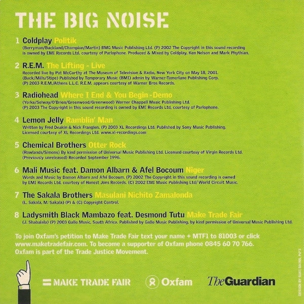 Various : The Big Noise (CD, Comp)