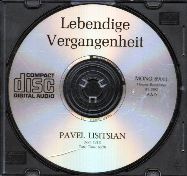 Pawel Lisizian* : Pawel Lisizian (CD, Comp, Mono)