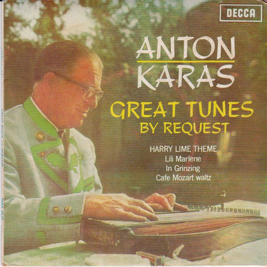 Anton Karas : Great Tunes By Request (7", EP)