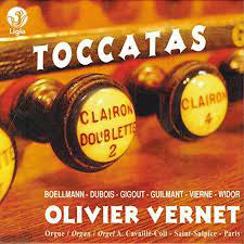 Olivier Vernet : Toccatas (CD)