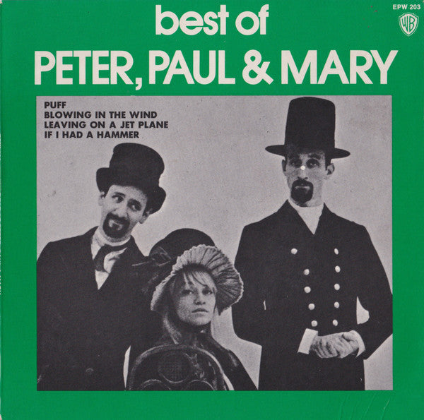 Peter, Paul & Mary : Best Of Peter, Paul & Mary (7", EP)