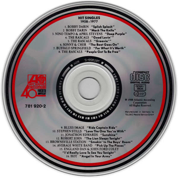 Various : Hit Singles 1958 - 1977 (CD, Comp, RE)