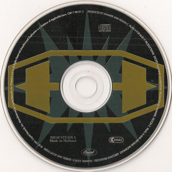 Hammer* : Too Legit To Quit (CD, Album)