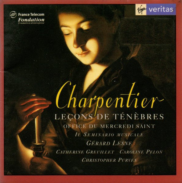 Marc Antoine Charpentier - Il Seminario Musicale, Gérard Lesne, Catherine Greuillet, Caroline Pelon, Christopher Purves : Leçons De Ténèbres - Office Du Mercredi Saint (CD)