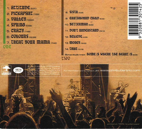 The John Butler Trio : Living 2001–2002 (2xCD, Album)