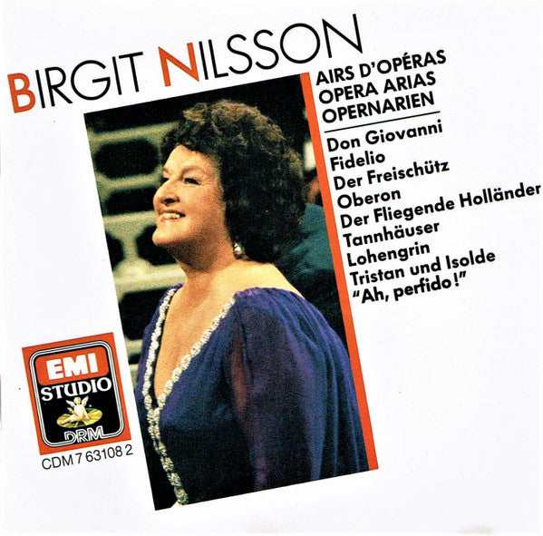 Birgit Nilsson : Opera Arias (CD, Comp, RM)