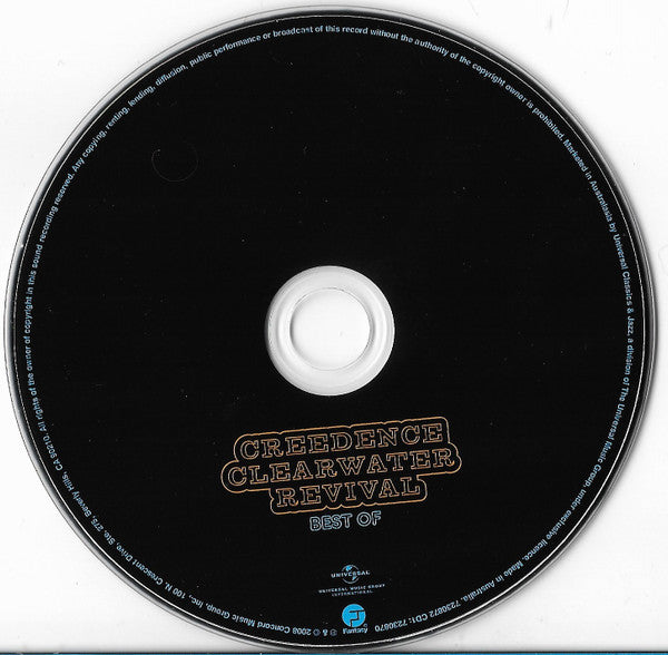 Creedence Clearwater Revival : Best Of (2xCD, Comp, RE)