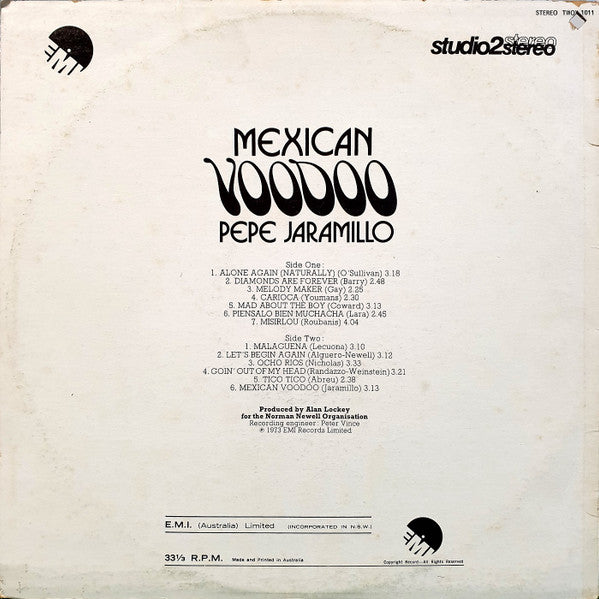Pepe Jaramillo : Mexican Voodoo (LP)