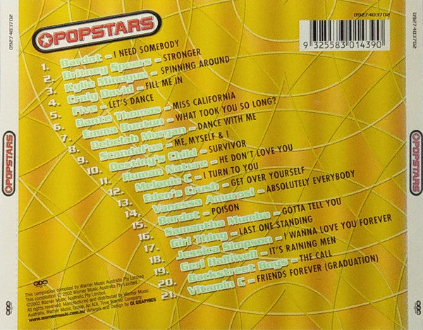 Various : Popstars (CD, Comp)