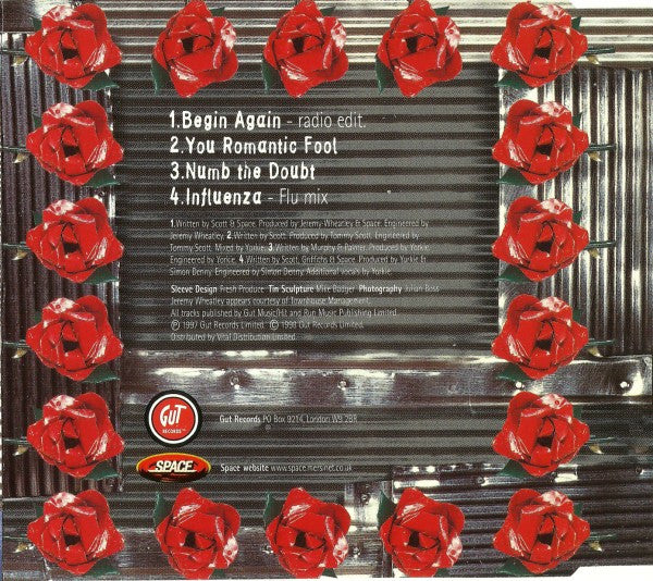 Space (4) : Begin Again (CD, Single, CD1)