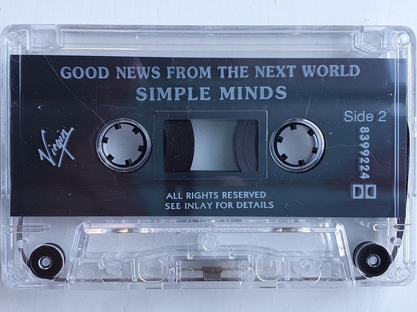 Simple Minds : Good News From The Next World (Cass, Album)