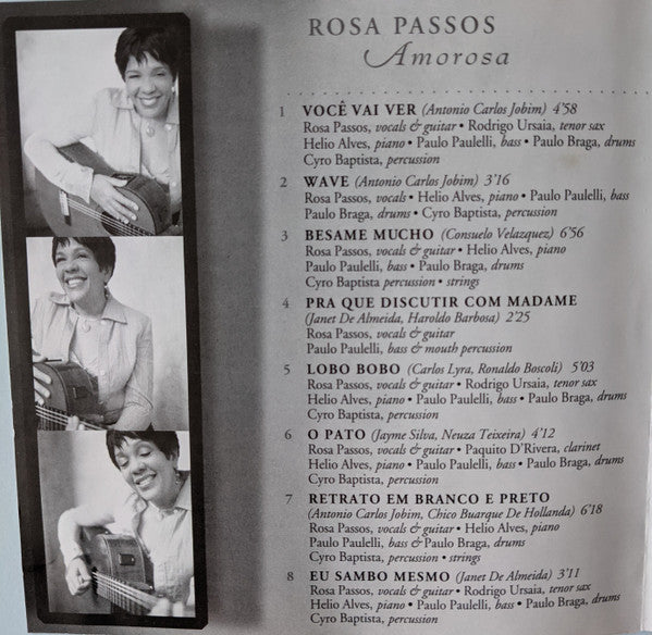Rosa Passos : Amorosa (CD, Album)