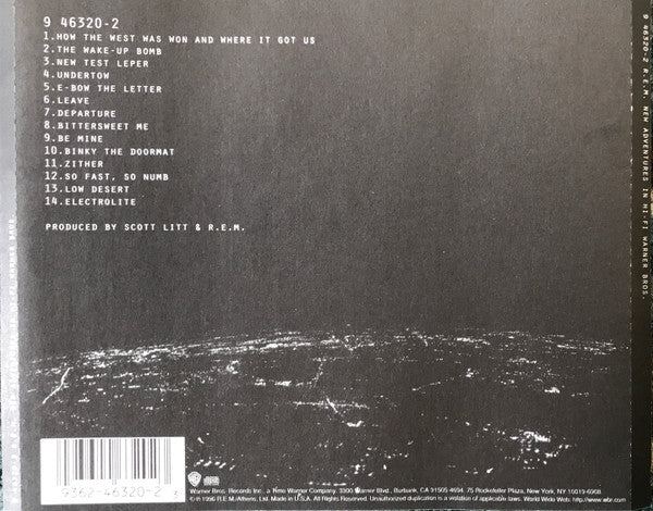 R.E.M. : New Adventures In Hi-Fi (CD, Album)