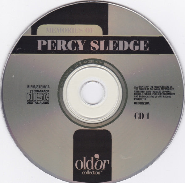 Percy Sledge : Memories Of Percy Sledge (2xCD, Comp)
