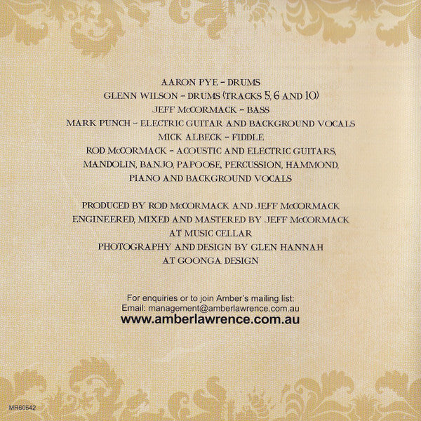 Amber Lawrence : The Mile (CD, Album)