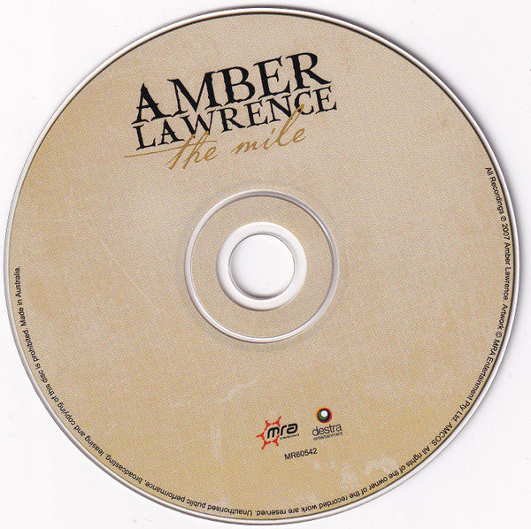 Amber Lawrence : The Mile (CD, Album)