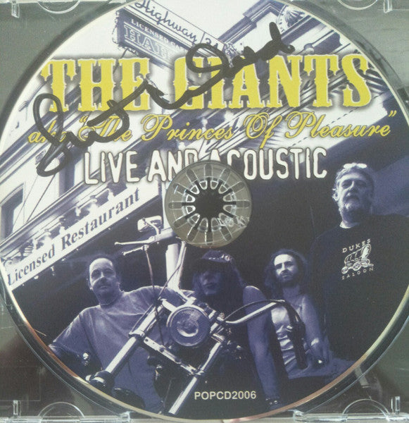 The Giants (11) : Live And Acoustic (CD, Album)