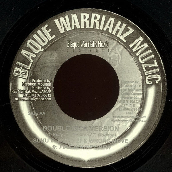 Mr. Easy / Suku* & Wrong Move : Casualtiez Of A Gangsta (7")