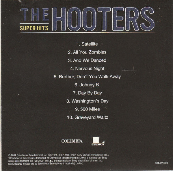 The Hooters : Super Hits (CD, Comp)