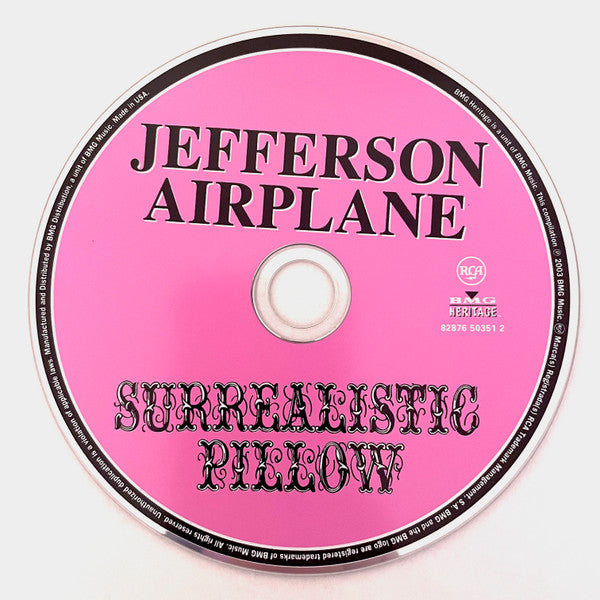Jefferson Airplane : Surrealistic Pillow (CD, Album, RE, RM, DID)