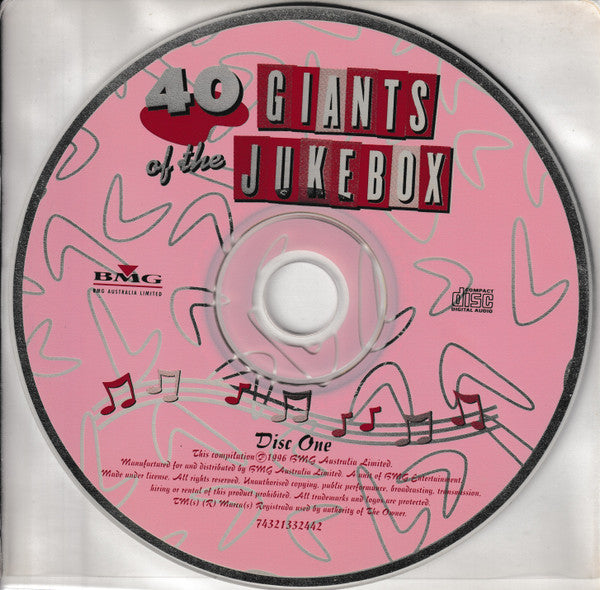 Various : 40 Giants Of The Jukebox (For Your Saturday Night) (2xCD, Comp)