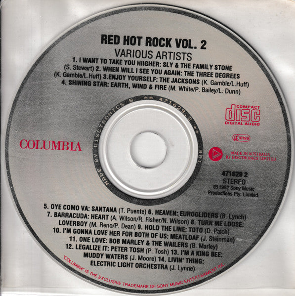 Various : Red Hot Rock Vol. 2 (CD, Comp)