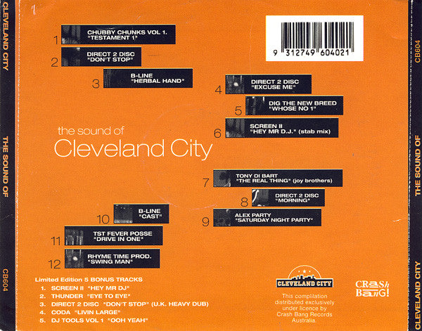 Various : The Sound Of Cleveland City (2xCD, Comp)