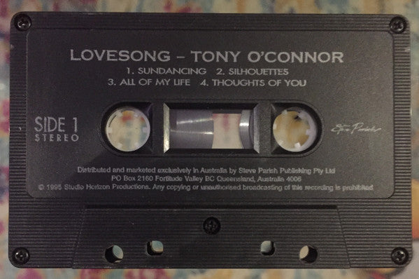 Tony O'Connor (2) : Lovesong (Cass, Album)
