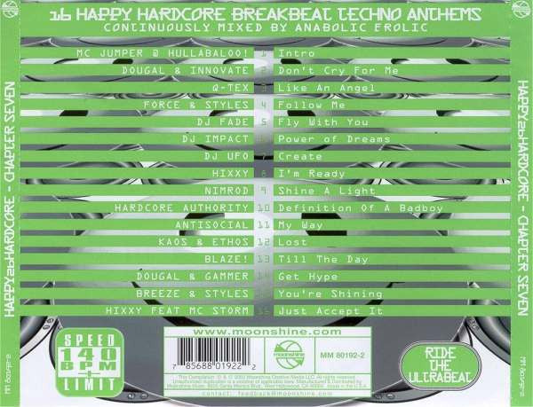 Anabolic Frolic : Happy 2b Hardcore - Chapter Seven - A New Beginning (CD, Comp, Mixed)