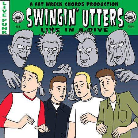 Swingin' Utters : Live In A Dive (CD, Album, Enh)