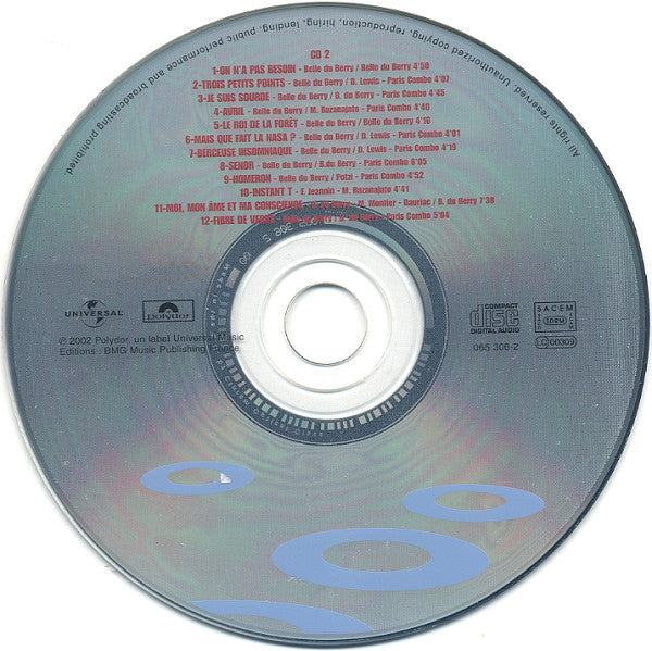 Paris Combo : Live (2xCD, Album)