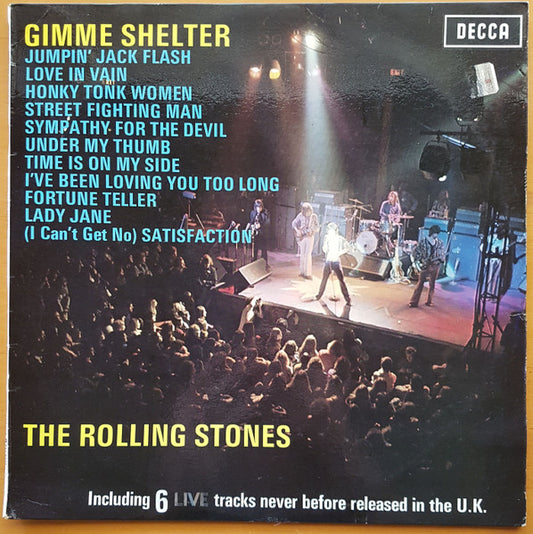 The Rolling Stones : Gimme Shelter (LP, Comp, RE, Dar)