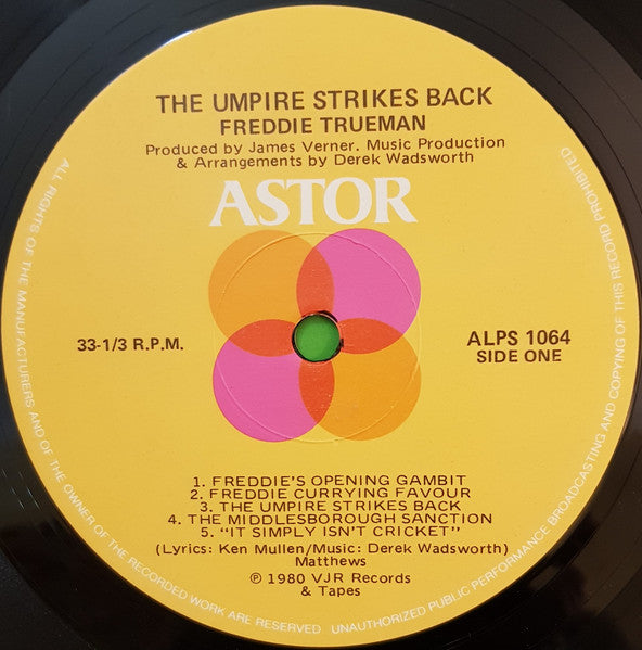 Freddie Trueman* : The Umpire Strikes Back (LP, Album)
