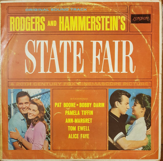Pat Boone / Bobby Darin / Pamela Tiffin / Ann Margret / Tom Ewell / Alice Faye : Rodgers And Hammerstein's State Fair (LP, Album, Mono)