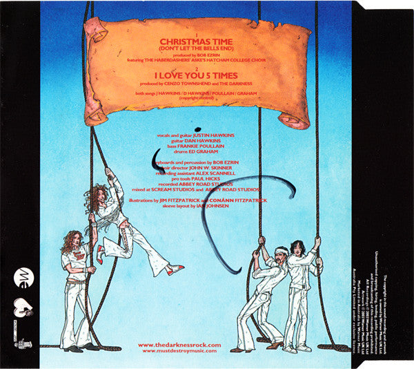 The Darkness : Christmas Time (Don't Let The Bells End) (CD, Single)