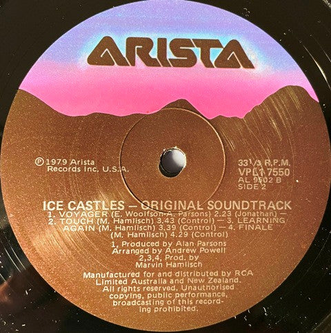 Marvin Hamlisch : Ice Castles (Original Motion Picture Soundtrack) (LP, Album, RE)