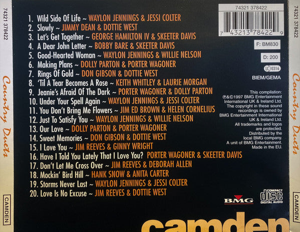 Various : Country Duets (CD, Comp)
