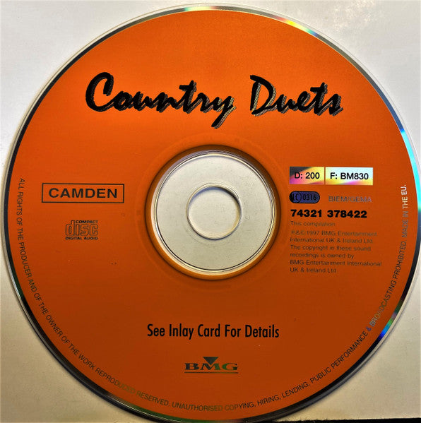 Various : Country Duets (CD, Comp)