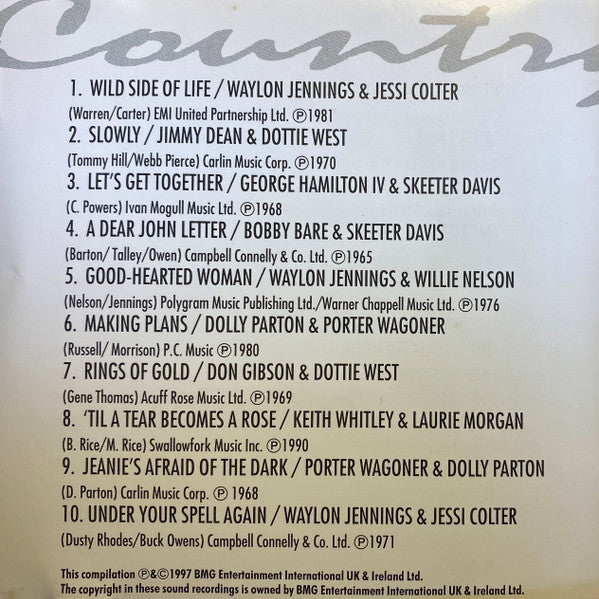 Various : Country Duets (CD, Comp)