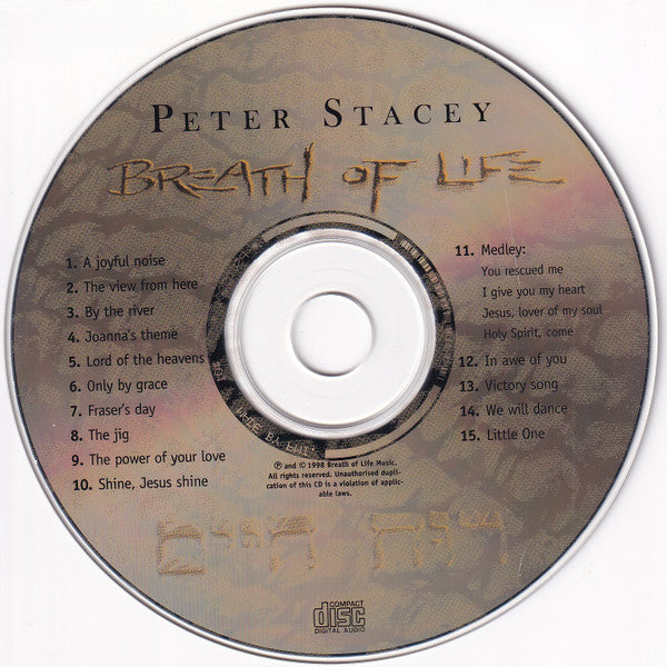 Peter Stacey (2) : Breath Of Life (CD, Album)