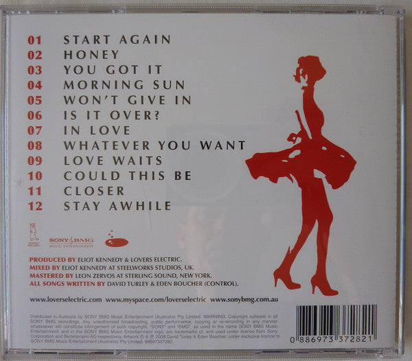 Lovers Electric : Whatever You Want (CD, Album)
