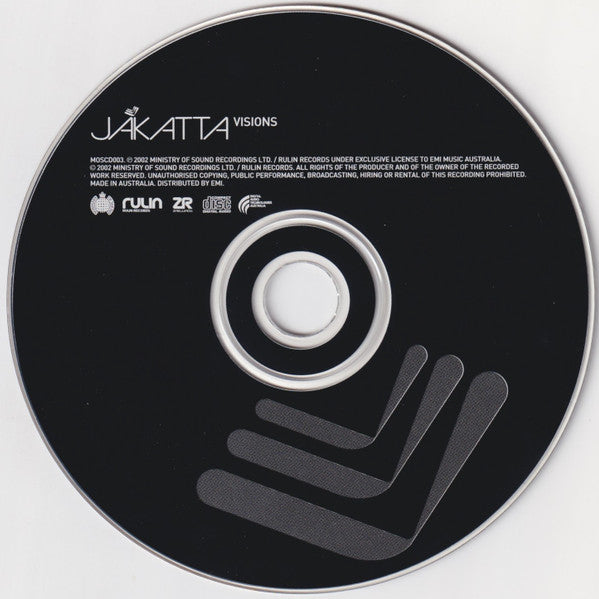 Jakatta : Visions (CD, Album)