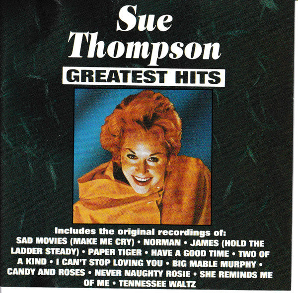 Sue Thompson : Greatest Hits (CD, Comp)