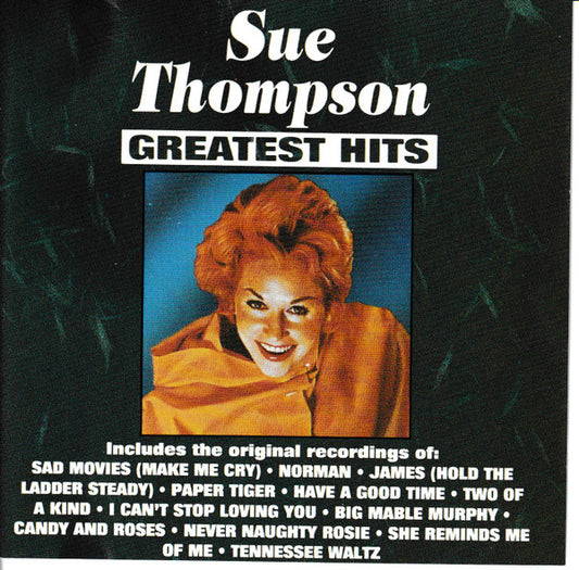 Sue Thompson : Greatest Hits (CD, Comp)