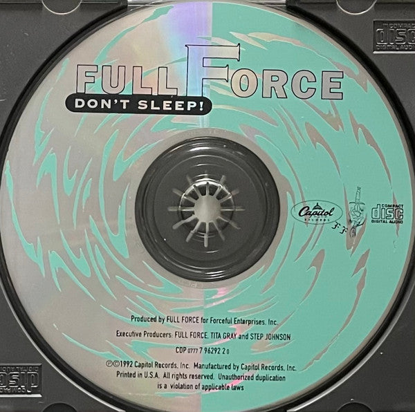 Full Force : Don't Sleep! (CD, Album)
